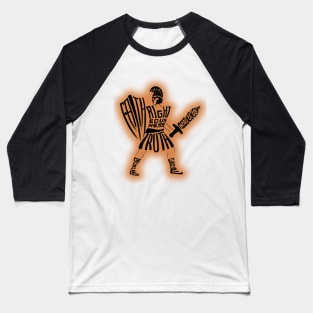 ARMOR OF GOD CHOCOLATE Baseball T-Shirt